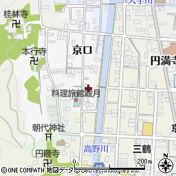 京都府舞鶴市京口100周辺の地図