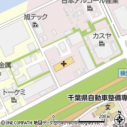 株式会社カナモト　特機エンジニアリング部袖ヶ浦第一機械センター周辺の地図
