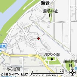 岐阜県本巣市海老50-2周辺の地図