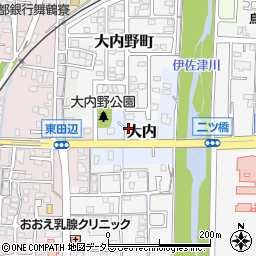 京都府舞鶴市大内31周辺の地図