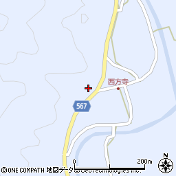 京都府舞鶴市西方寺272周辺の地図