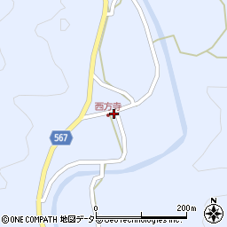 京都府舞鶴市西方寺284周辺の地図