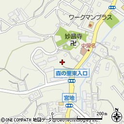 神奈川県厚木市愛名304周辺の地図