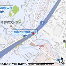 今井町周辺の地図
