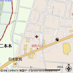 鳥取県米子市淀江町佐陀689-1周辺の地図