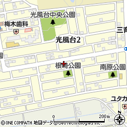 千葉県市原市光風台1丁目184周辺の地図