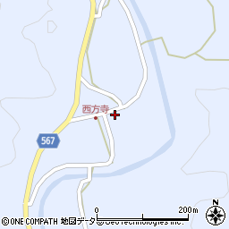 京都府舞鶴市西方寺287周辺の地図