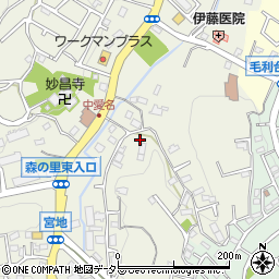 神奈川県厚木市愛名1190周辺の地図