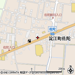 鳥取県米子市淀江町佐陀715-1周辺の地図