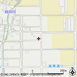 岐阜県本巣市政田134周辺の地図