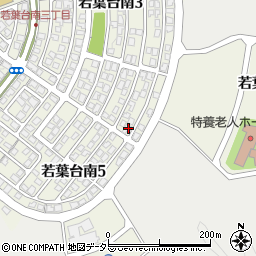 鳥取県鳥取市若葉台南3丁目18-28周辺の地図