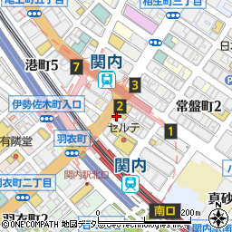 鳥貴族 関内北口店周辺の地図