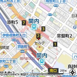 マクドナルド関内北口店周辺の地図