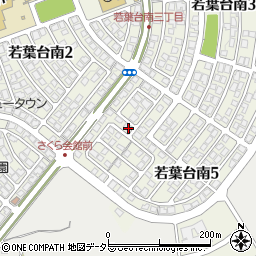 鳥取県鳥取市若葉台南5丁目2-5周辺の地図