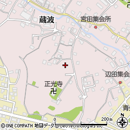千葉県袖ケ浦市蔵波1645-2周辺の地図