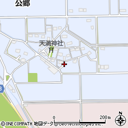 岐阜県揖斐郡大野町公郷2962周辺の地図