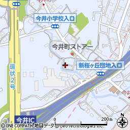 山川荘周辺の地図