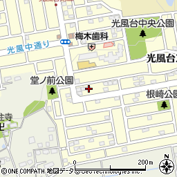 千葉県市原市光風台2丁目98周辺の地図