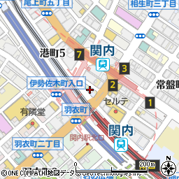 コート・ダジュール 横浜関内店周辺の地図