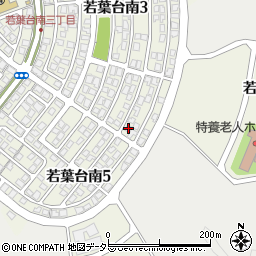 鳥取県鳥取市若葉台南3丁目18-1周辺の地図