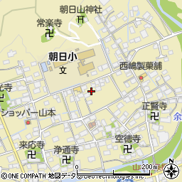 滋賀県長浜市湖北町山本1025-4周辺の地図