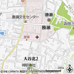 神奈川県海老名市勝瀬6-17周辺の地図