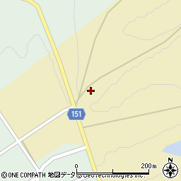 鳥取県倉吉市尾原865-38周辺の地図