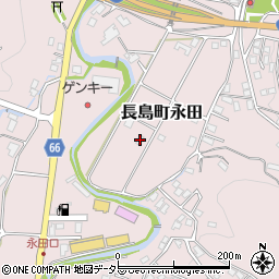 岐阜県恵那市長島町永田414-3周辺の地図
