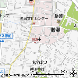 神奈川県海老名市勝瀬6-27周辺の地図