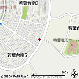 鳥取県鳥取市若葉台南3丁目19-5周辺の地図