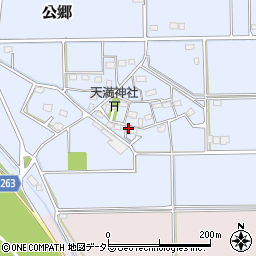 岐阜県揖斐郡大野町公郷2963周辺の地図