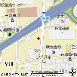 ローソン綾瀬早川店周辺の地図