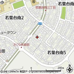 鳥取県鳥取市若葉台南5丁目2-11周辺の地図