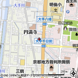林延西舞鶴店周辺の地図