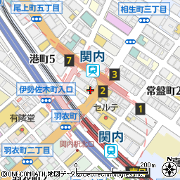 CELTS ケルツ 横浜関内店周辺の地図