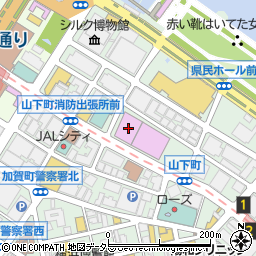 ＮＨＫ横浜放送会館周辺の地図