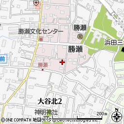 神奈川県海老名市勝瀬6-16周辺の地図