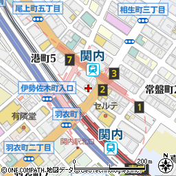 株式会社横濱大氣堂周辺の地図