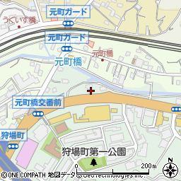 神奈川県横浜市保土ケ谷区狩場町112周辺の地図