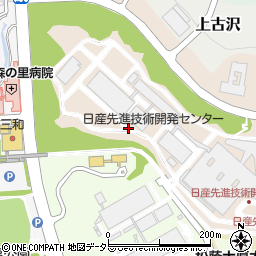 神奈川県厚木市森の里青山周辺の地図
