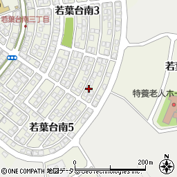 鳥取県鳥取市若葉台南3丁目18-5周辺の地図