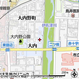 京都府舞鶴市大内54周辺の地図