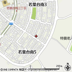 鳥取県鳥取市若葉台南3丁目13-2周辺の地図