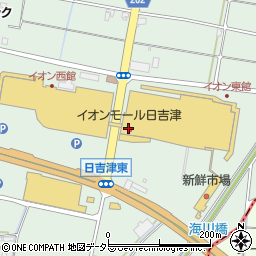 リンガーハットイオンモール日吉津店周辺の地図