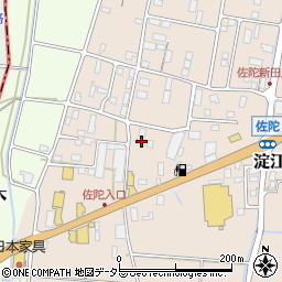 鳥取県米子市淀江町佐陀697-1周辺の地図