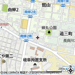 岐阜県岐阜市鷺山1139周辺の地図