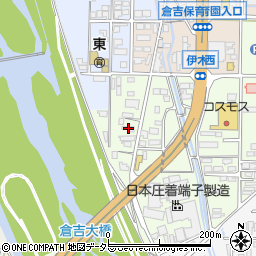 鳥取県倉吉市伊木441-2周辺の地図