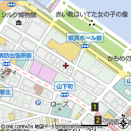 株式会社奥野設計　横浜事務所周辺の地図