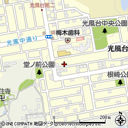 千葉県市原市光風台2丁目141周辺の地図