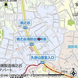 神奈川県横浜市西区境之谷11周辺の地図